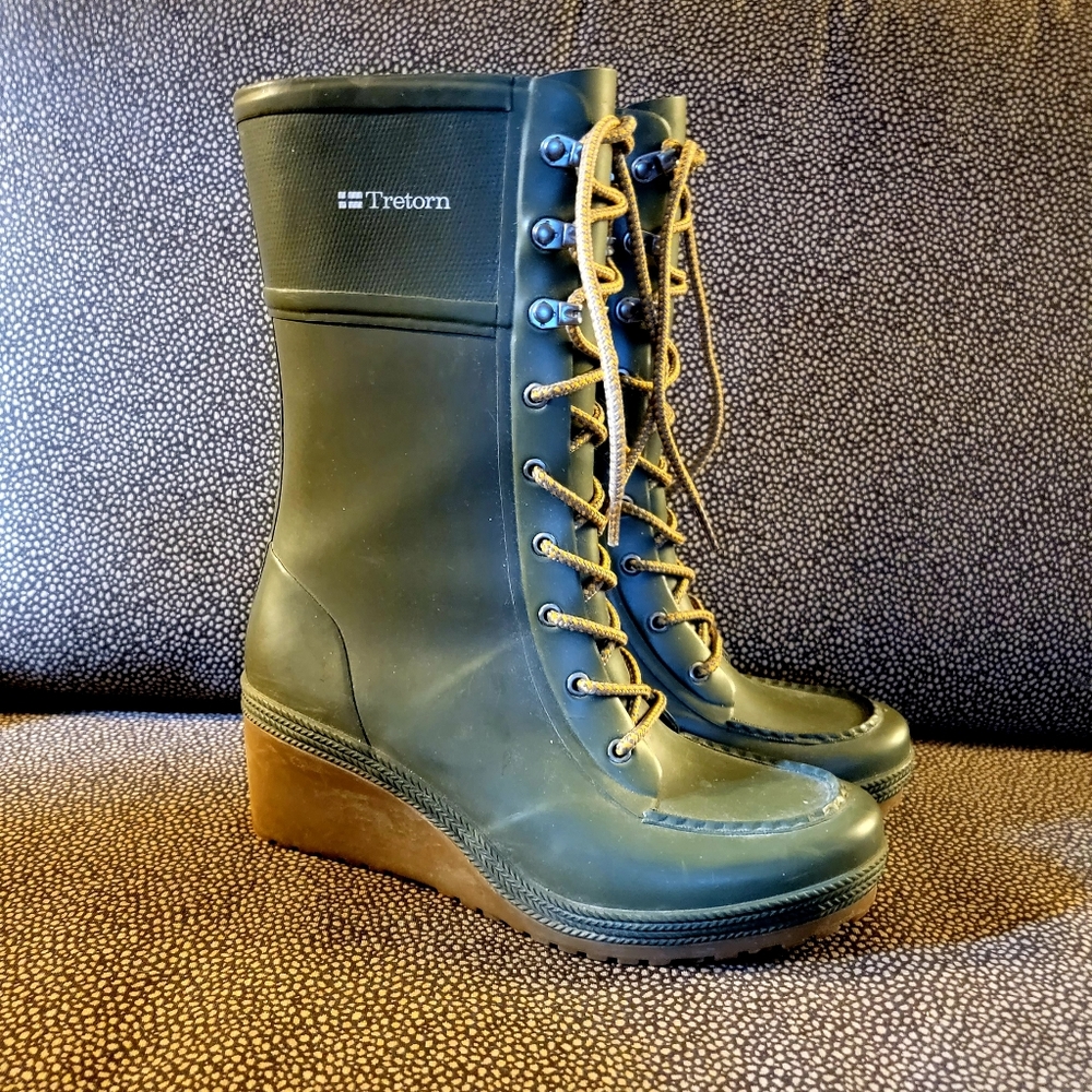 Trevor Wedge Rain Bootie